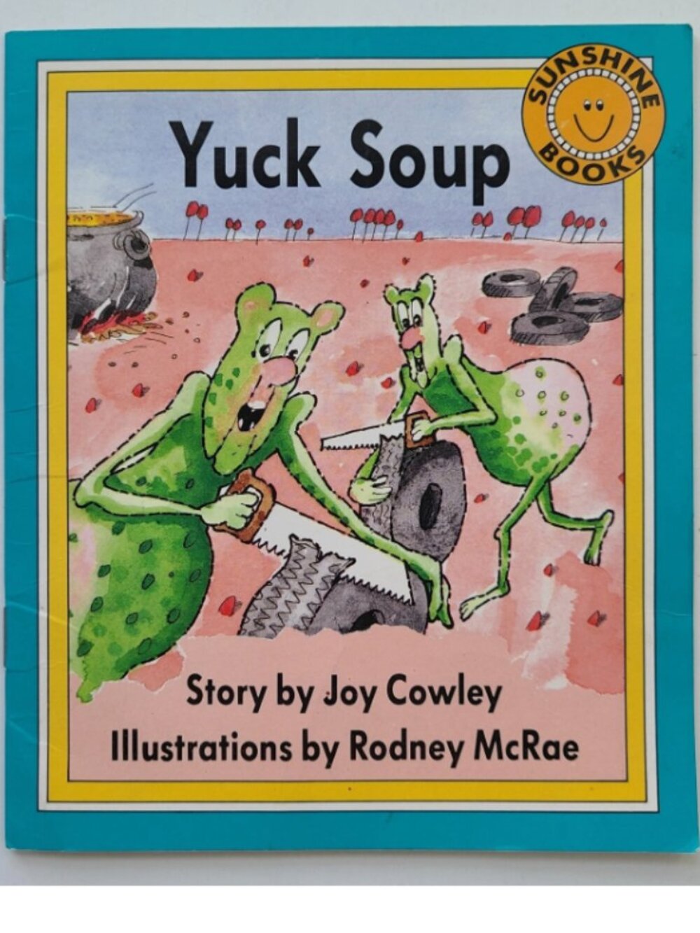 5/$15 Kids Book Yuck Soup Sunshine Books Level 1 B Early Reader 1986 PreK Read